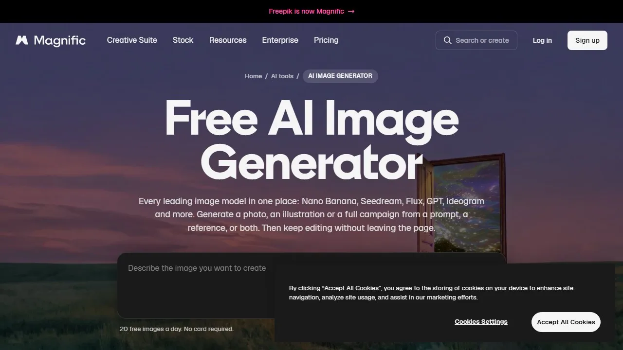 Freepik AI Image Generator