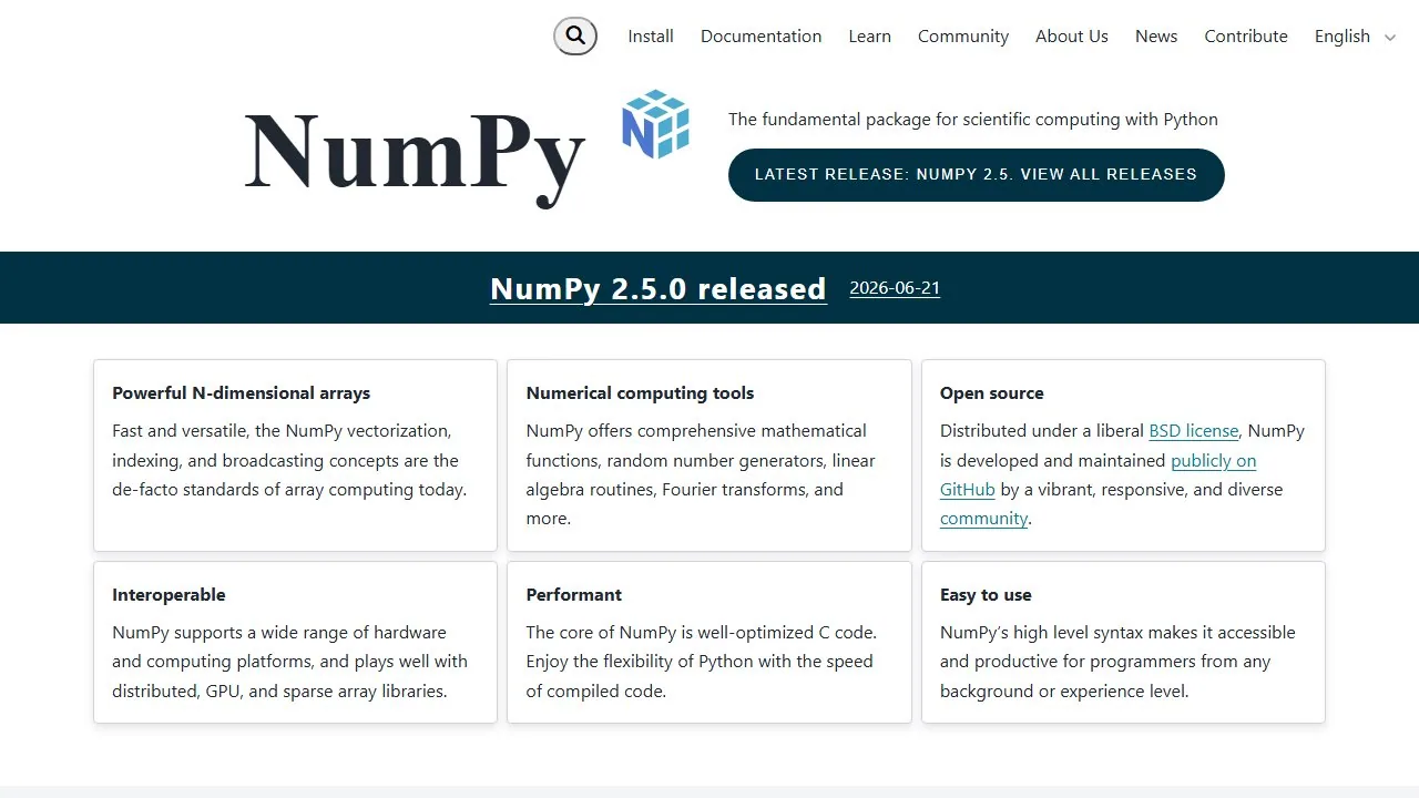NumPy