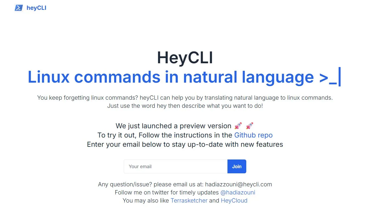 HeyCLI