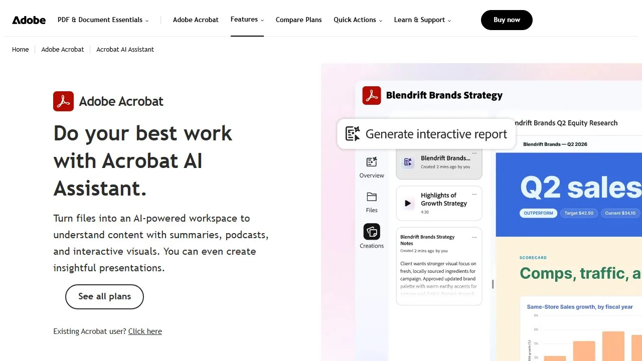 Acrobat AI Assistant
