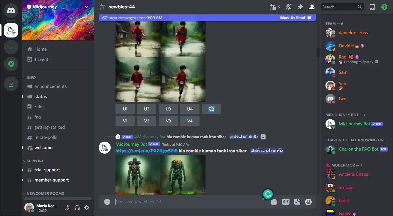 Midjourney Discord