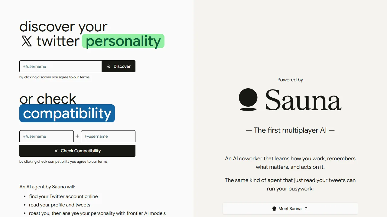 Twitter Personality