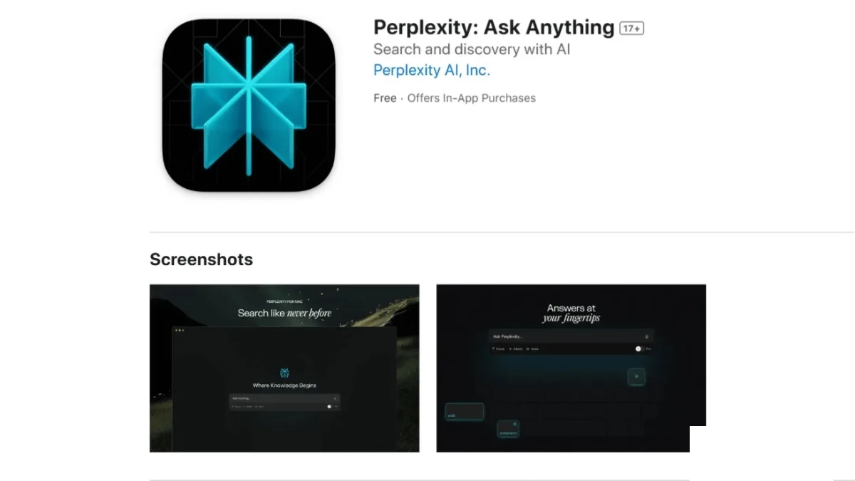 Perplexity MacOS