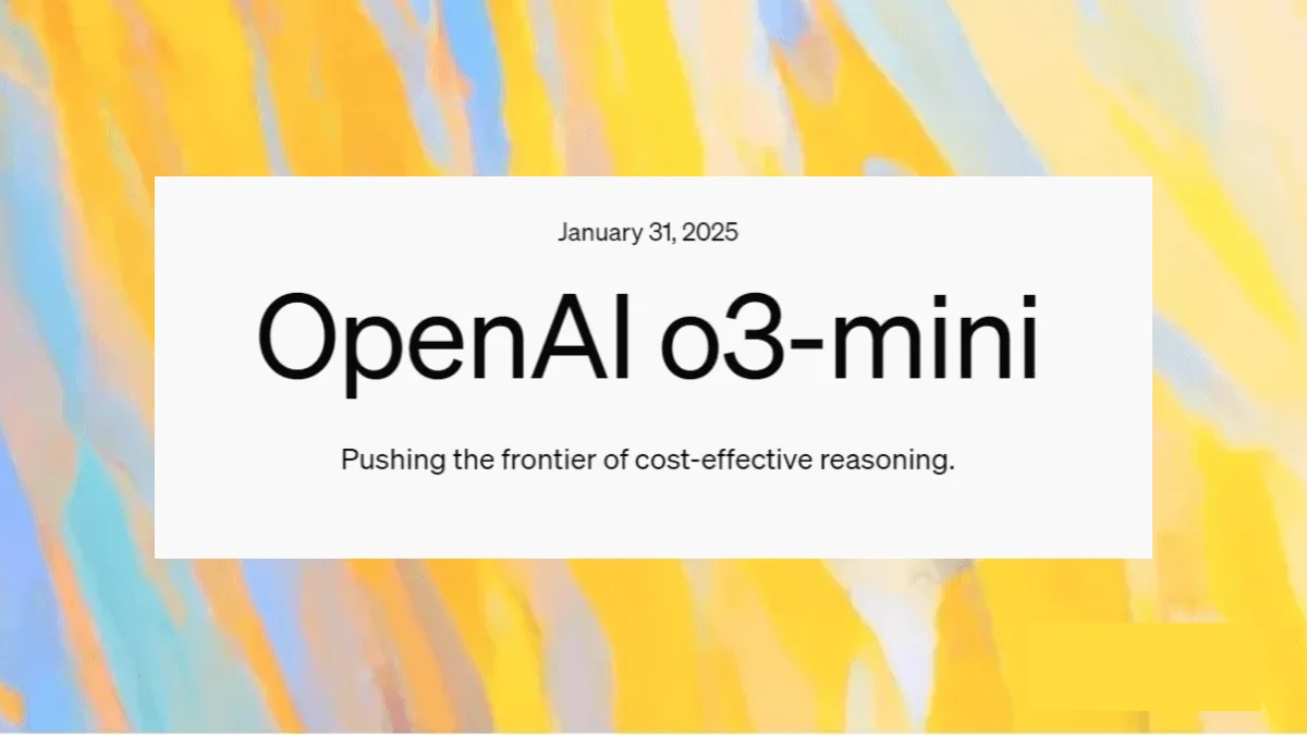 OpenAI o3-mini
