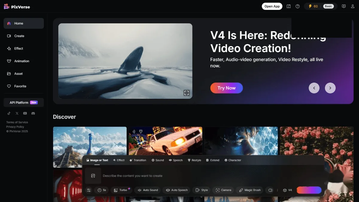 PixVerse V4