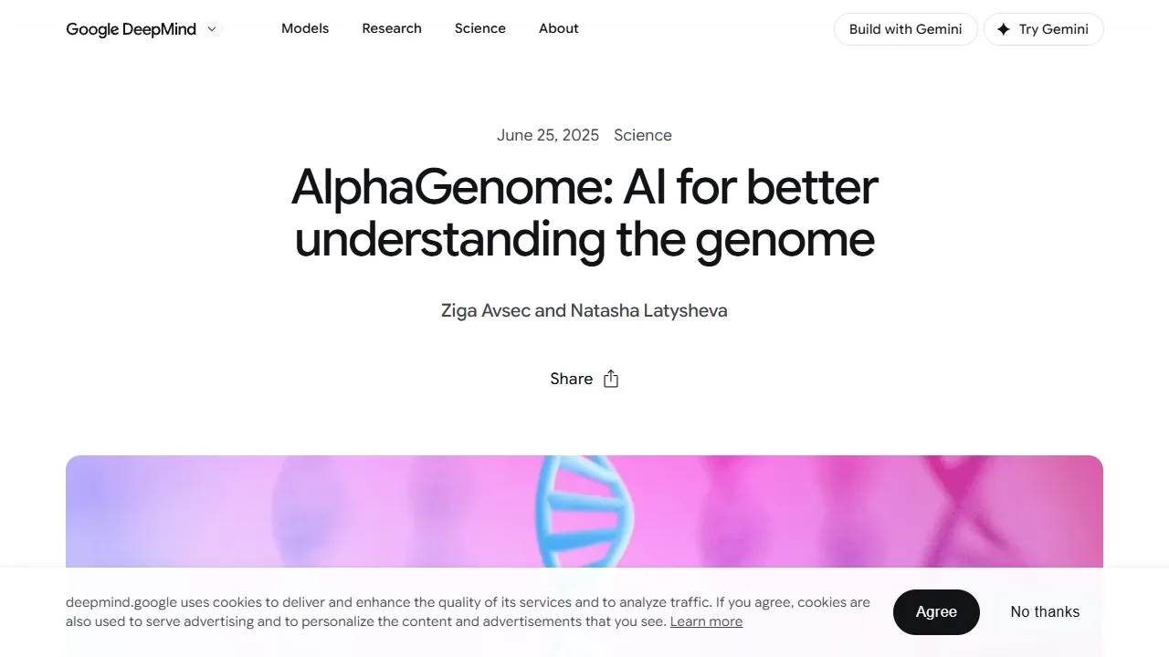 AlphaGenome
