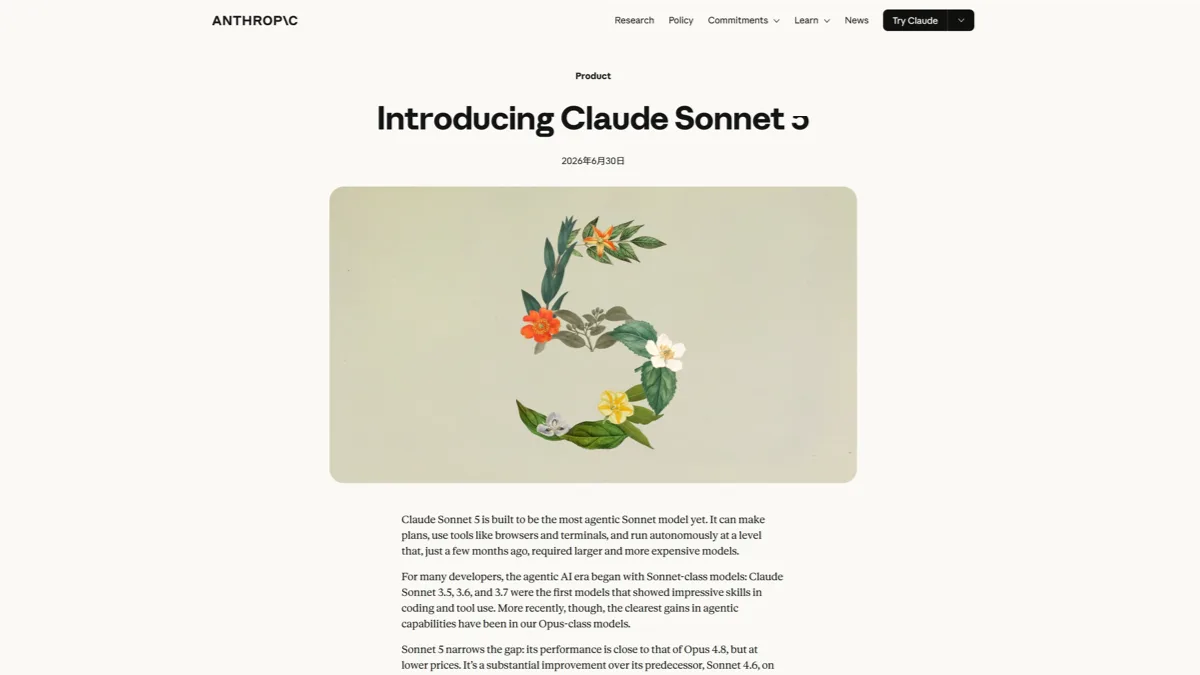 Claude Sonnet 5